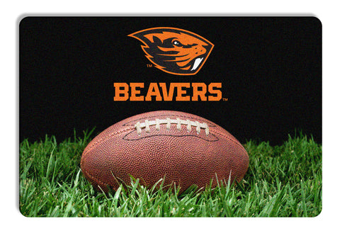 Oregon State Beavers Classic Football Pet Bowl Mat - L-0