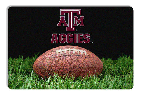 Texas A&M Aggies Classic Football Pet Bowl Mat - L-0