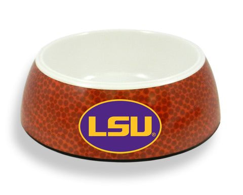 LSU Tigers Classic Football Pet Bowl-0