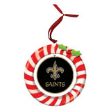 New Orleans Saints Ornament Clay Dough Wreath Design-0