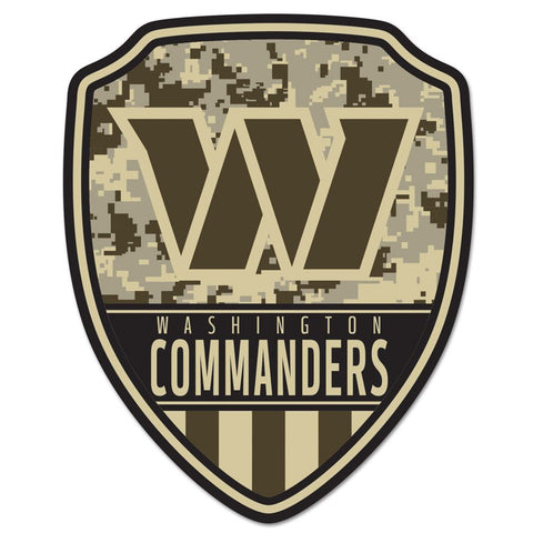 Washington Commanders Sign Wood 11x14 Shield Shape-0