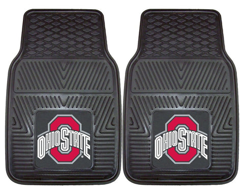Ohio State Buckeyes Heavy Duty 2-Piece Vinyl Car Mats-0