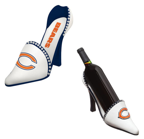 Chicago Bears Wine Bottle Holder Decorative Shoe-0