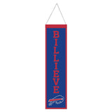 Buffalo Bills Banner Wool 8x32 Heritage Slogan Design - Special Order-0