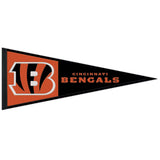 Cincinnati Bengals Pennant Wool 13x32-0