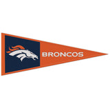 Denver Broncos Pennant Wool 13x32-0