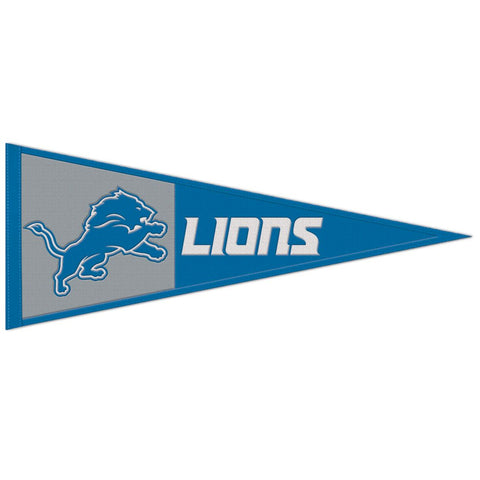 Detroit Lions Pennant Wool 13x32-0