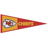 Kansas City Chiefs Pennant Wool 13x32-0