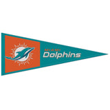 Miami Dolphins Pennant Wool 13x32-0
