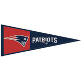 New England Patriots Pennant Wool 13x32-0