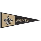 New Orleans Saints Pennant Wool 13x32-0