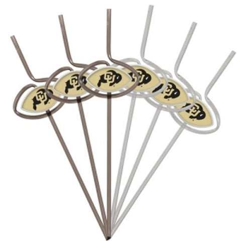 Colorado Buffaloes Team Sipper Straws CO-0