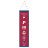 Philadelphia Phillies Banner Wool 8x32 Heritage Evolution Design-0