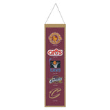 Cleveland Cavaliers Banner Wool 8x32 Heritage Evolution Design - Special Order-0