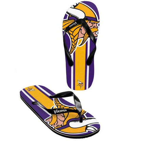 Minnesota Vikings Unisex Flip Flop - (1 Pair) - M-0