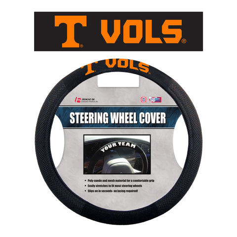 Tennessee Volunteers Steering Wheel Cover Mesh Style-0