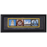Iowa Hawkeyes Letter Art Print - Iowa-0