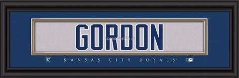 Kansas City Royals Print 8x24 Signature Style Alex Gordon-0
