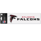 Atlanta Falcons Decal 3x10 Perfect Cut Wordmark Color-0