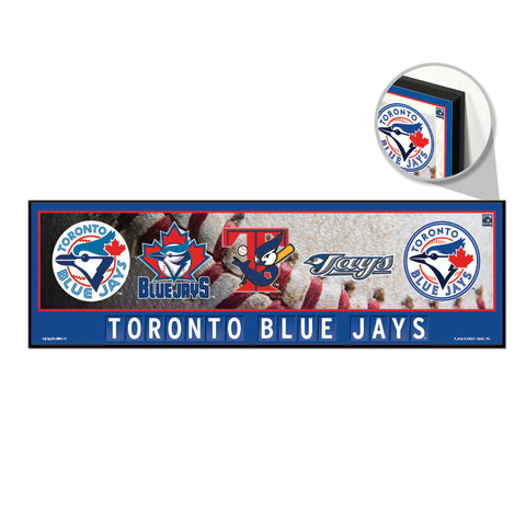 Toronto Blue Jays Sign 9x30 Wood Evolution-0