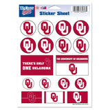 Oklahoma Sooners Decal Sheet 5x7 Vinyl-0
