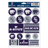 Kansas State Wildcats Decal Sheet 5x7 Vinyl-0