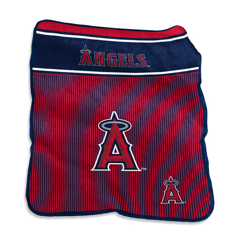 Los Angeles Angels Blanket 60x80 Raschel Throw-0