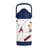 Atlanta Braves Kids Bottle 12oz Stainless Steel Mascot-0