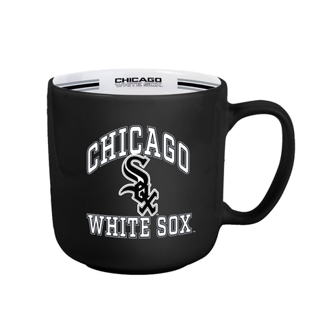 Chicago White Sox Coffee Mug 15oz Stripe Design-0