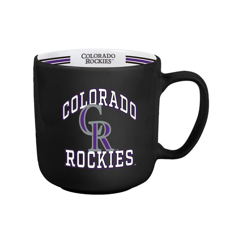 Colorado Rockies Coffee Mug 15oz Stripe Design-0