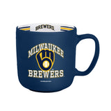 Milwaukee Brewers Coffee Mug 15oz Stripe Design-0