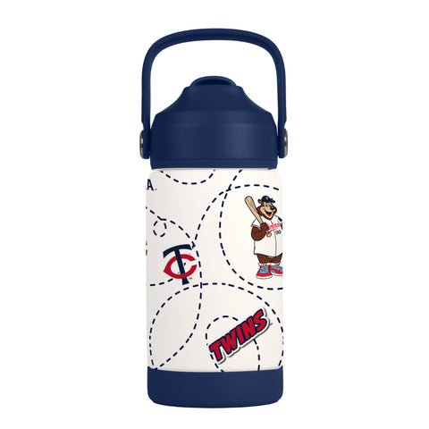 Minnesota Twins Kids Bottle 12oz Stainless Steel Mascot-0