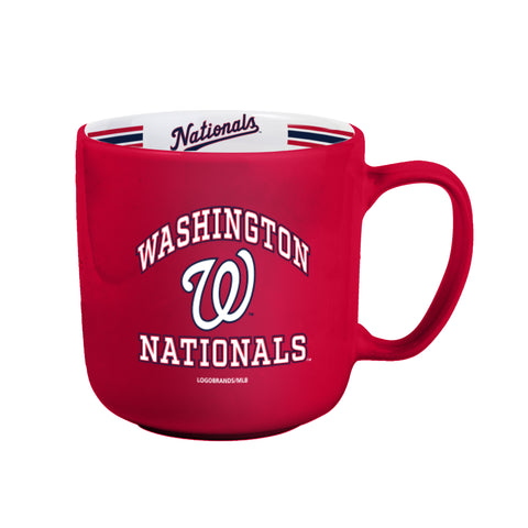 Washington Nationals Coffee Mug 15oz Stripe Design-0