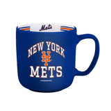 New York Mets Coffee Mug 15oz Stripe Design-0