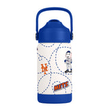 New York Mets Kids Bottle 12oz Stainless Steel Mascot-0