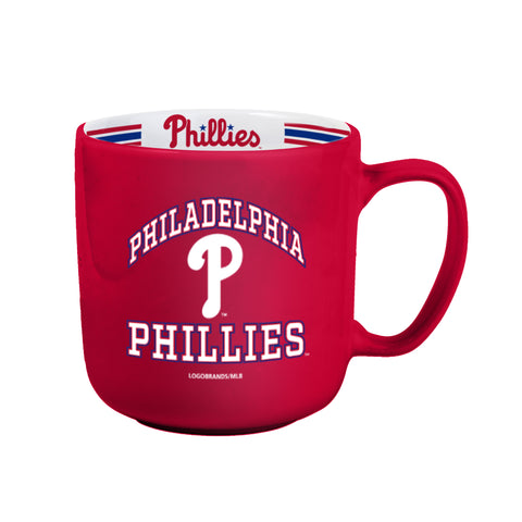 Philadelphia Phillies Coffee Mug 15oz Stripe Design-0
