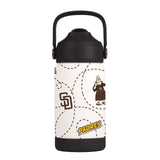 San Diego Padres Kids Bottle 12oz Stainless Steel Mascot-0