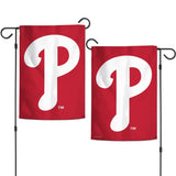 Philadelphia Phillies Flag 12x18 Garden Style 2 Sided Cap Logo - Special Order-0