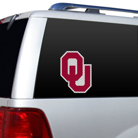 Oklahoma Sooners Window Film 12 Inch Die Cut-0