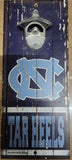North Carolina Tar Heels Sign Wood 5x11 Bottle Opener Alternate-0