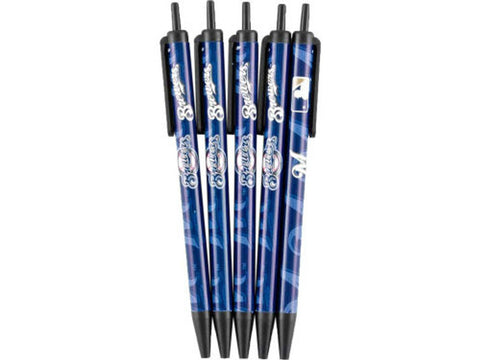 Milwaukee Brewers Click Pens - 5 Pack-0