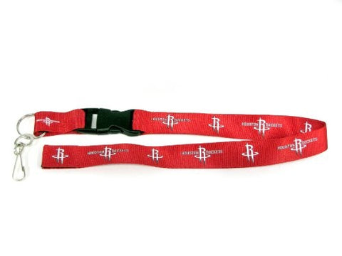 Houston Rockets Lanyard Breakaway with Key Ring Style-0