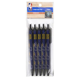 Indiana Pacers Pens Click Style 5 Pack Special Order-0