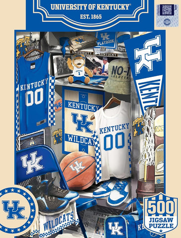 Kentucky Wildcats Puzzle 500 Piece Locker Room - Special Order-0