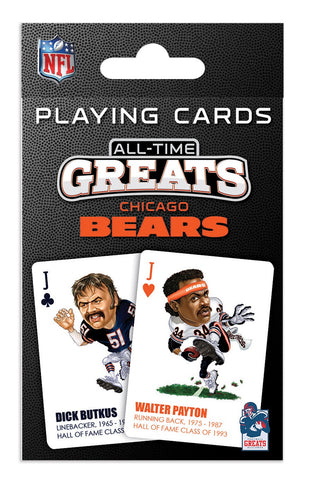 Chicago Bears Playing Cards All-Time Greats-0