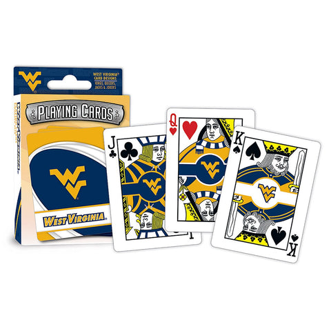 West Virginia Mountaineers Playing Cards Logo-0