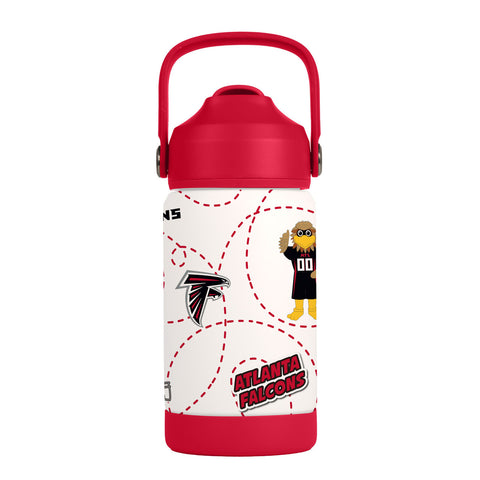 Atlanta Falcons Kids Bottle 12oz Stainless Steel Mascot-0
