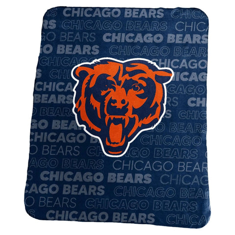 Chicago Bears Blanket 50x60 Fleece Classic-0