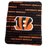 Cincinnati Bengals Blanket 50x60 Fleece Classic-0