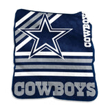 Dallas Cowboys Blanket 50x60 Raschel Throw-0